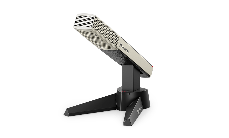 TSG-933桌面式有線專業(yè)方型會議麥克風左前側-min